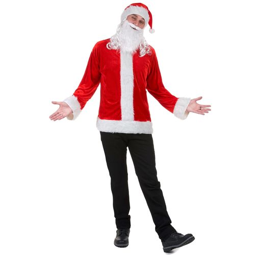 Kit Déguisement Père Noël Adulte - Taille: Large