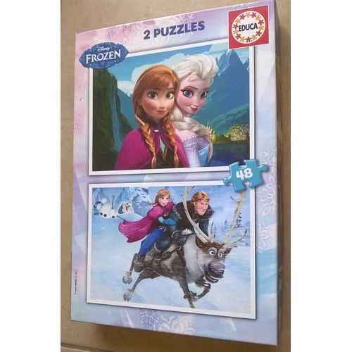 Puzzle La Reine Des Neiges 2 X 48 Pièces