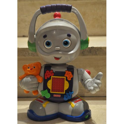 Robot Tobby Parlant / Lumière Et Son/ Éducatif