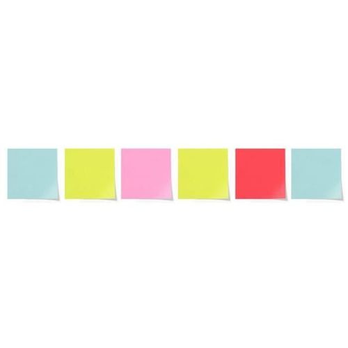 Post-It 6 Blocs Notes Super Sticky - Collection Miami - 76 X 76 Mm