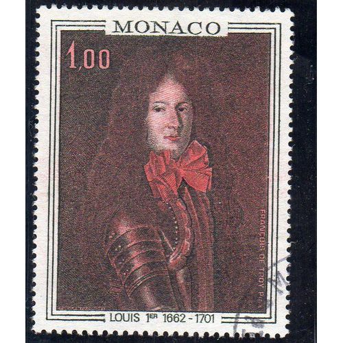 Timbre-Poste De Monaco (Prince Louis 1er)