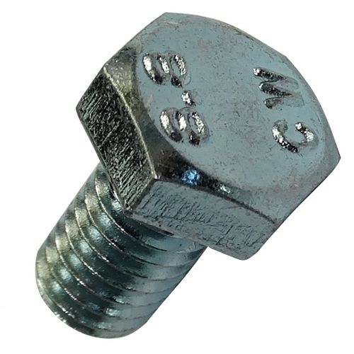 Aerzetix: 20 boulons à tête 6 pans 10mm M6x10mm DIN933 acier zingué C19014