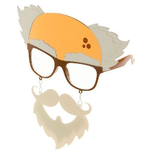 Lunettes Vieux Avec Bouc Et Moustache
