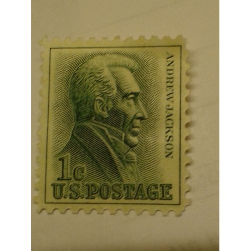 Timbre Usa Andrew Jackson