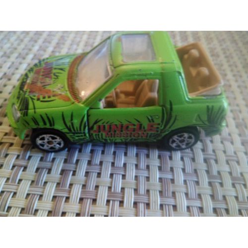 Voiture Toyota Majorette N 230 Rare Verte Jungle Mission-Majorette