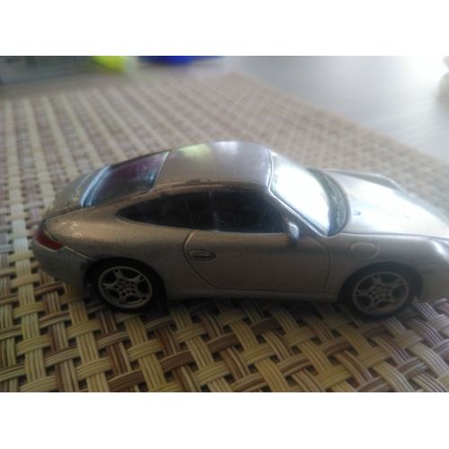 Voiture Miniature  Norev Porsche 997 Carrera S Grise Flat 6-Norev