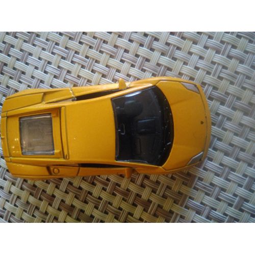 Voiture Miniature Welly  N°52301 Laùborgini Caillardo Jaune Or Rare-Welly
