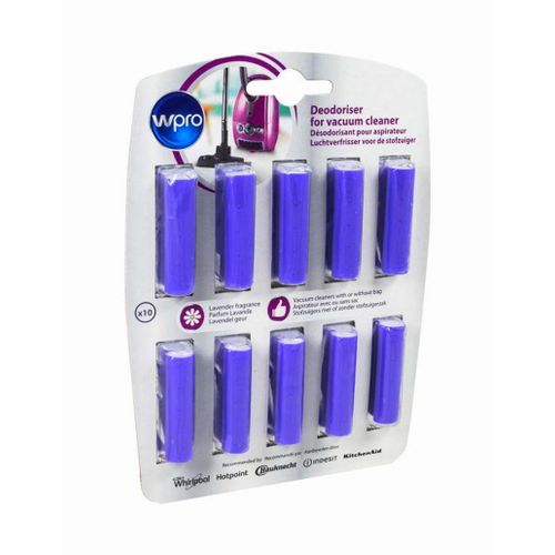 Désodorisant (x10) Aspirateur Whirlpool/Universelle (484000008607)