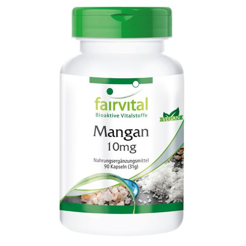 Manganèse 10mg - 90 Gélules - Fairvital 