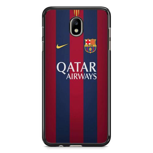 Coque Pour Samsung Galaxy J3 2017 Silicone Tpu Fc Barcelone Messi Suarez Club De Football Barca Ref 73
