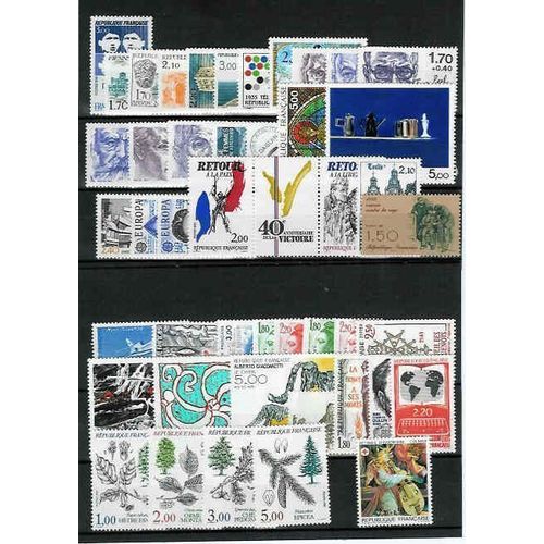France 1985  Annee Complete Neuf **