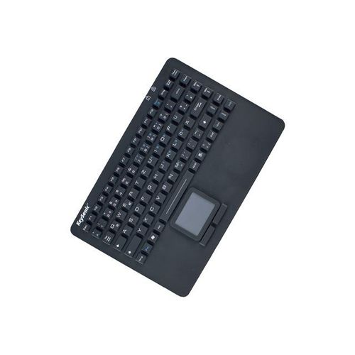 KeySonic KSK-5230 IN - Clavier - avec pavé tactile - USB - Allemand - blanc