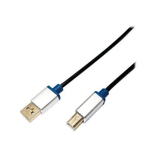 LogiLink Premium - Câble USB - USB (M) pour USB type B (M) - USB 2.0 - 2 m
