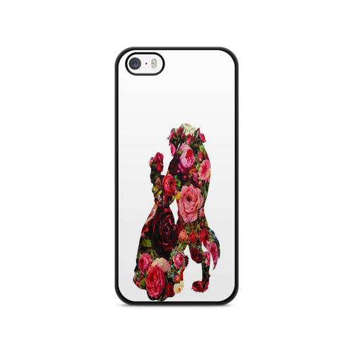 Coque Pour Iphone 5c La Belle Et La Bete Disney Princesse Dessin Animé Rose Éternelle Ref 1902