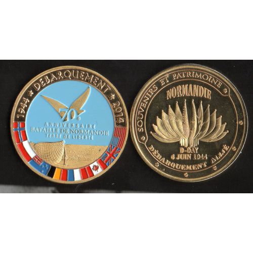 Ww2 - Pièce Collection - 70ème Anniversaire Du Débarquement