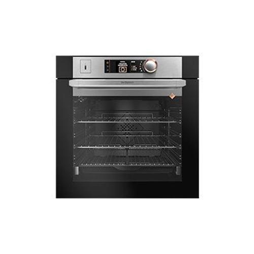 De Dietrich DOS7585X - Four - intégrable - niche - largeur : 56 cm - profondeur : 55 cm - hauteur : 58.5 cm - avec système auto-nettoyant - classe A+ - inox noir