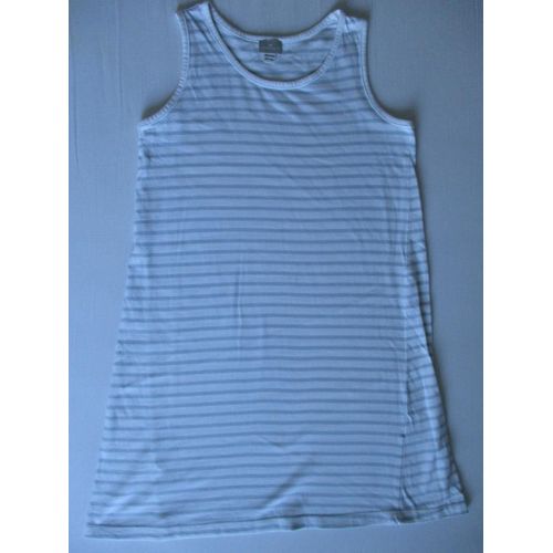 Robe Rayée Ciel Blanc Cyrillus 10 Ans