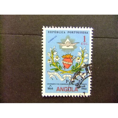 Angola 1966 Escudo De Saint Espirit Yvert N 533 Fu