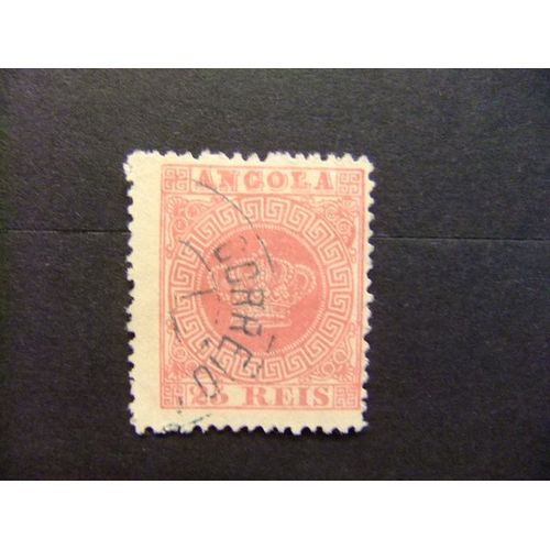 Angola 1870 Corona Yvert N 4 Fu