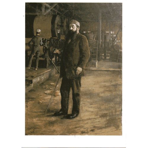 Carte Postale : Portrait De Gustaf Adolf Serlachius Par Akseli Gallen - Kellela