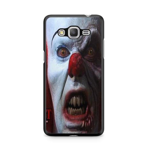 Coque Pour Samsung Galaxy Grand Prime Pennywise Stephen King's It Ca Clown Tueur Film Horreur Zombie Ref 752