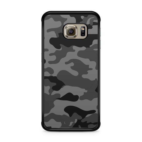 Coque Pour Samsung Galaxy S7 Edge Camo Camouflage Militaire Guerre Vert Chasse Ref 164