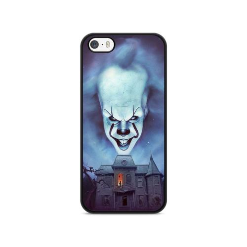 Coque Pour Iphone 7 Plus / 8 Plus Silicone Tpu Pennywise Stephen King's It Ca Clown Tueur Film Horreur Zombie Ref 1406