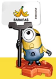 Figurine Kinder Minion Bananas De Moi Moche Et Méchant