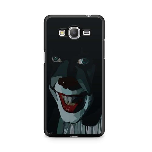 Coque Pour Samsung Galaxy Grand Prime Pennywise Stephen King's It Ca Clown Tueur Film Horreur Zombie Ref 652