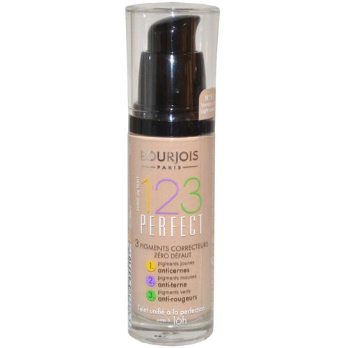 Bourjois Paris 123 Perfect Foundation 30ml Light Vanilla #51 