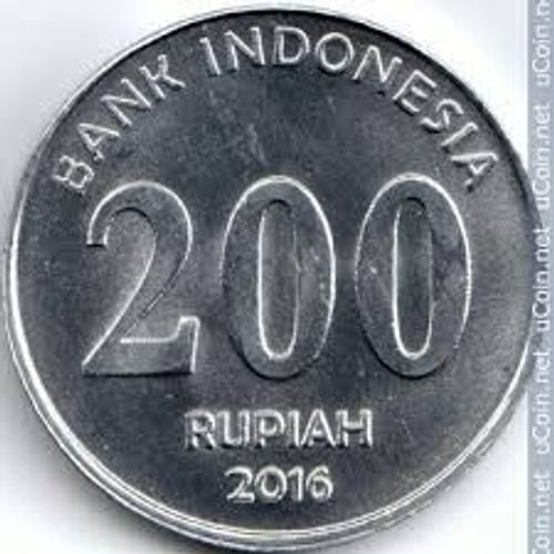 Pièce De 200 Roupies Indonésiennes 2016