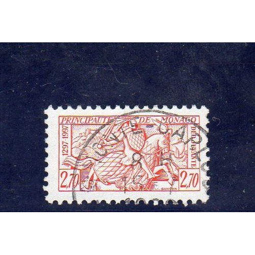 Timbre-Poste De Monaco (Sceau Du Prince) 