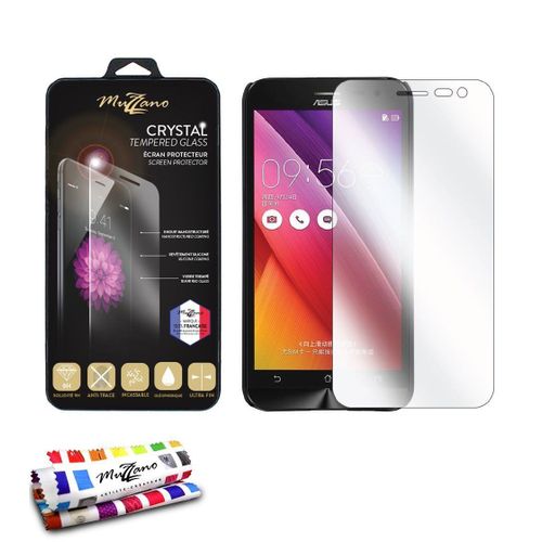 Film De Protection Asus Zenfone 2 Laser 5"5 En Verre Trempé Avec 1 Stylet Et Chiffon