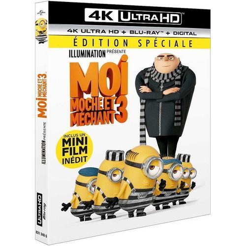 Moi, Moche Et Méchant 3 - Édition Spéciale - 4k Ultra Hd + Blu-Ray + Digital