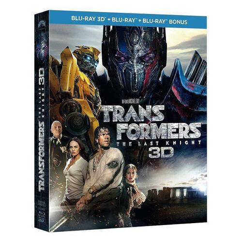 Transformers : The Last Knight - Blu-Ray 3d + Blu-Ray 2d + Blu-Ray Bonus