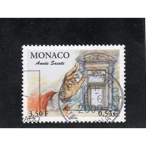 Timbre-Poste De Monaco (Année Sainte) 