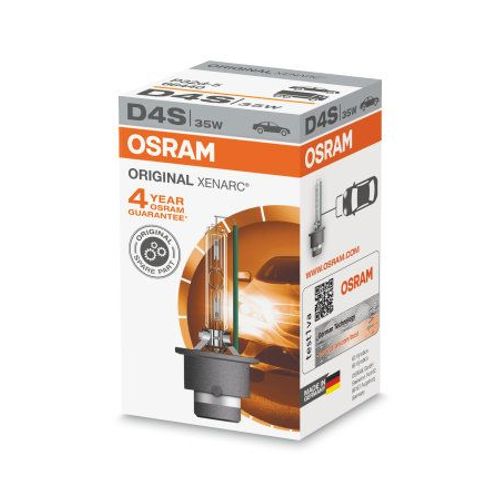 Ampoule Xénon Osram Xenarc Original D4s Hid, Lampe À Décharge, Qualité De L¿Équipement D¿Origine Oem, 66440, Boîte Pliante (1 Pièce)