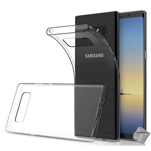 Housse Etui Coque Gel Fine Samsung Galaxy Note 8 + Film Ecran - Transparent Tpu