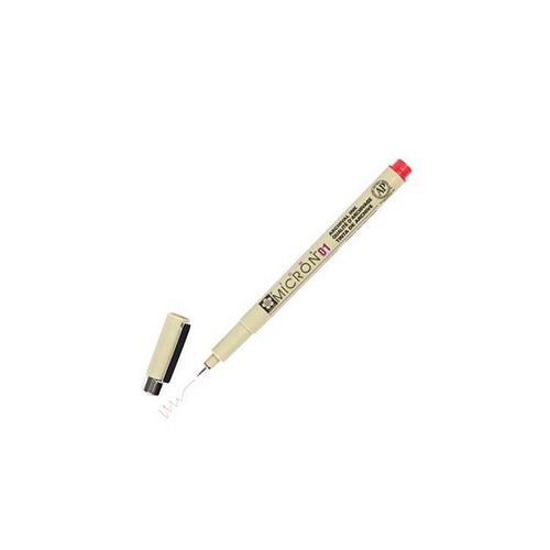 Sakura Feutre Fineliner Pigma Micron 01 Tracé 0,25 Mm Rouge