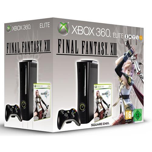 Pack Xbox 360 Elite 120 Go : Limited Edition Final Fantasy Xiii