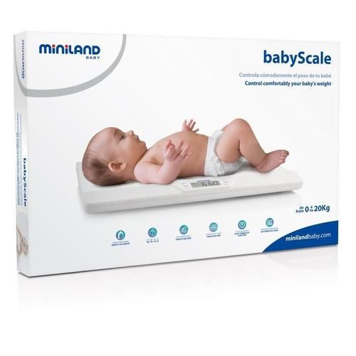 Miniland Baby Pese Bébé Babyscale  - Blanc
