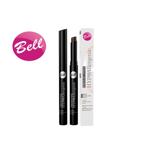 Stick Cire Sourcil Hypoallergénique N°1 Marron Brun Foncé - Idéal Peau Sensible - Bell 