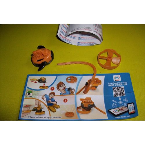New Kinder Kinder Toupie Se108a + Bpz