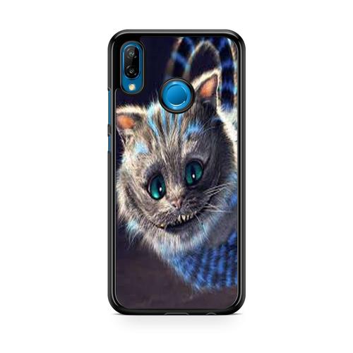Coque Pour Samsung Galaxy A40s Silicone Tpu Cheshire Alice Au Pays Des Merveilles Disney All Mad Here Chat Ref 694