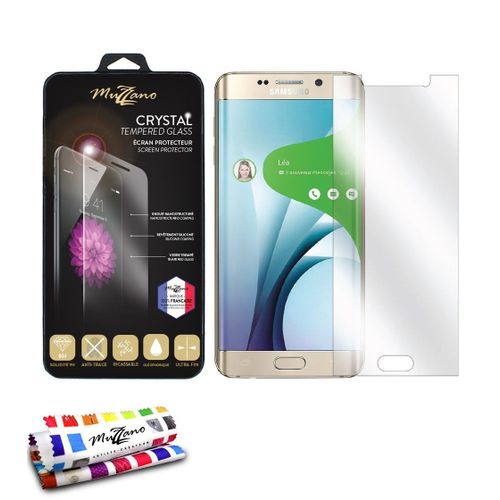 Film De Protection Samsung Galaxy S6 Edge Plus En Verre Trempé Non Incurvé Un Stylet Et Chiffon