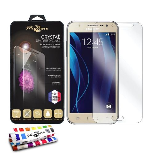 Film De Protection Samsung Galaxy J5 (2015) En Verre Trempé Un 1 Stylet Et Chiffon