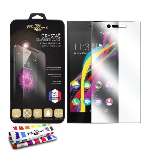 Film De Protection Wiko Highway Star 4g En Verre Trempé Avec 1 Stylet Et Chiffon