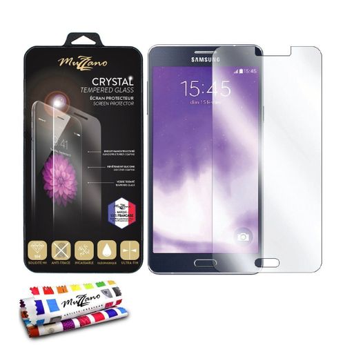 Film De Protection Samsung Galaxy A7 2016 En Verre Trempé Avec Un Stylet Et Chiffon