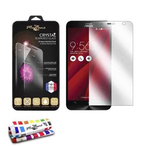 Film De Protection Asus Zenfone 2 (5"5) En Verre Trempé Avec 1 Stylet Et Chiffon