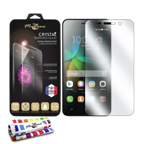 Film De Protection Huawei Honor 4c En Verre Trempé Avec Un Stylet Et Chiffon
